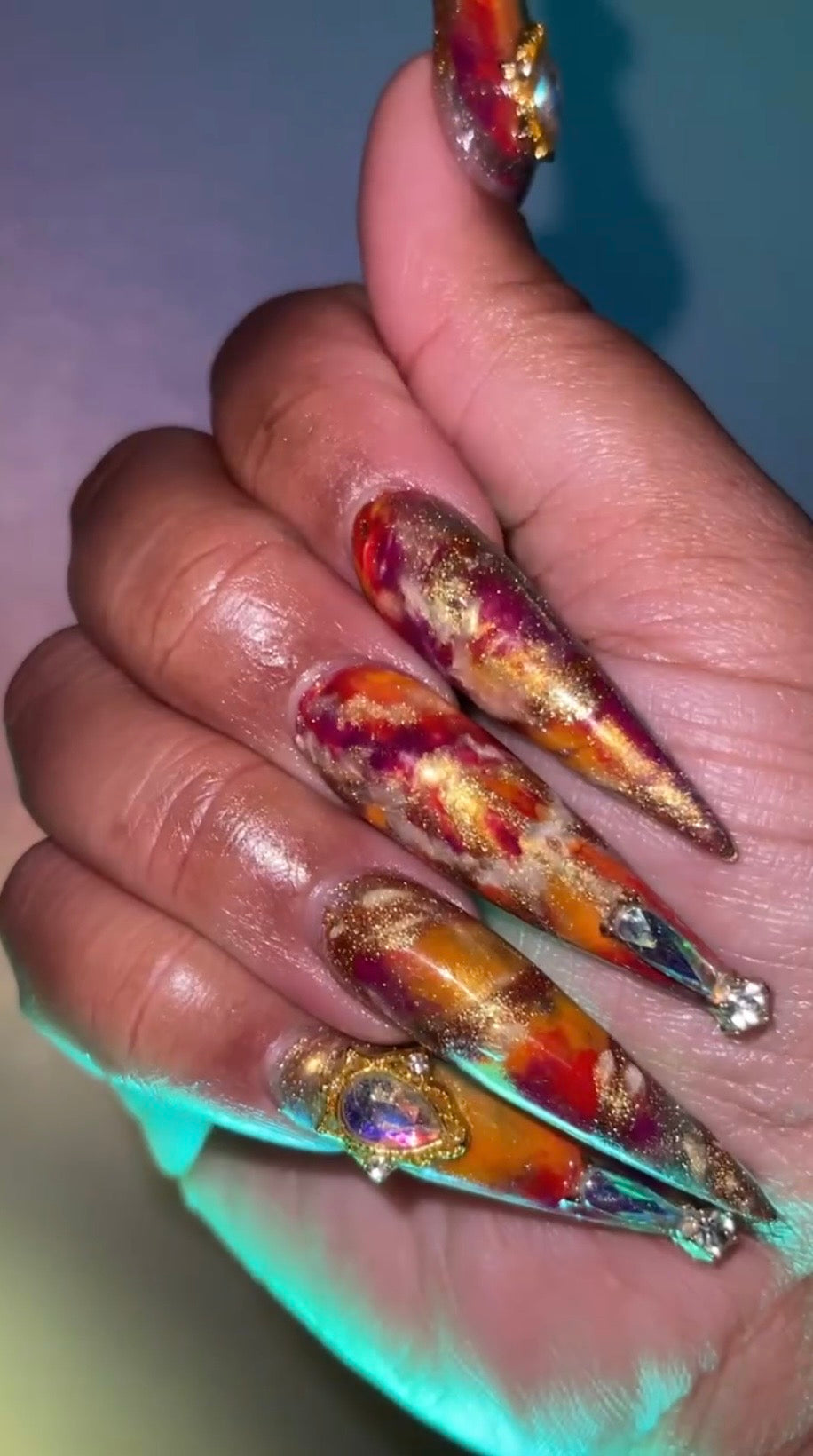 Calcifer Fire set